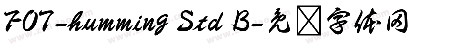 FOT-humming Std B字体转换